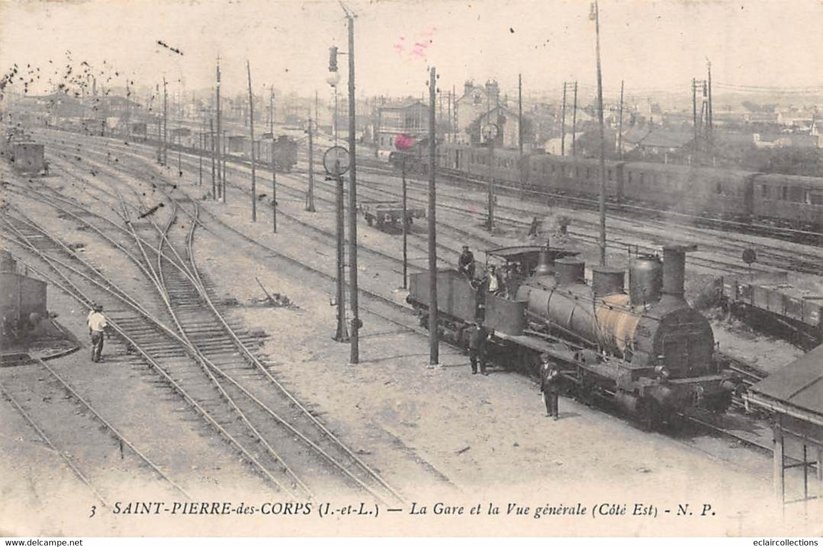 Saint-Pierre-des-Corps     37       Intérieur De La Gare Et Vue Générale   N P 3    (voir Scan) - Autres & Non Classés