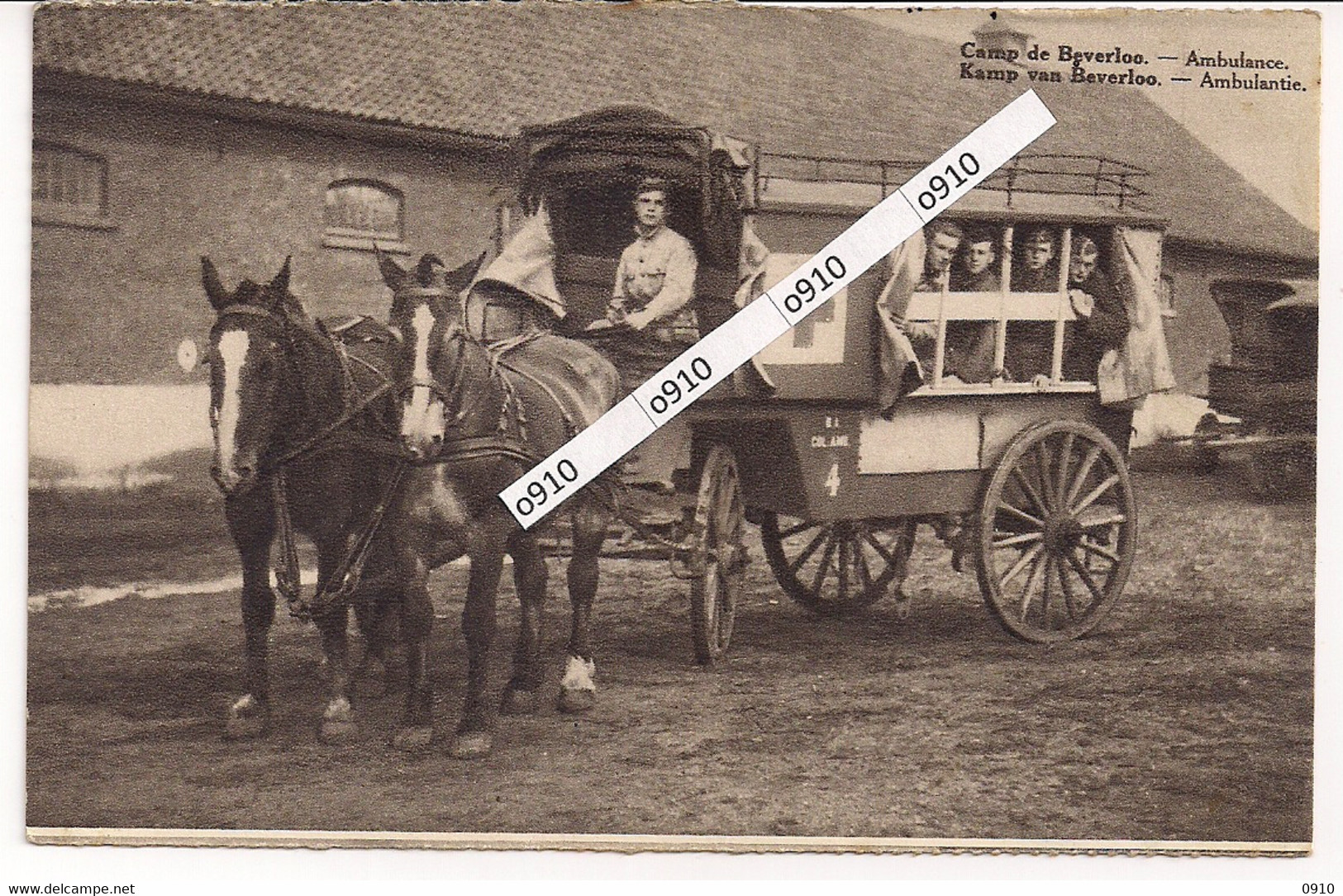 KAMP VAN BEVERLOO-CAMP DE BEVERLOO " AMBULANCE-AMBULANTIE " - Leopoldsburg (Beverloo Camp)