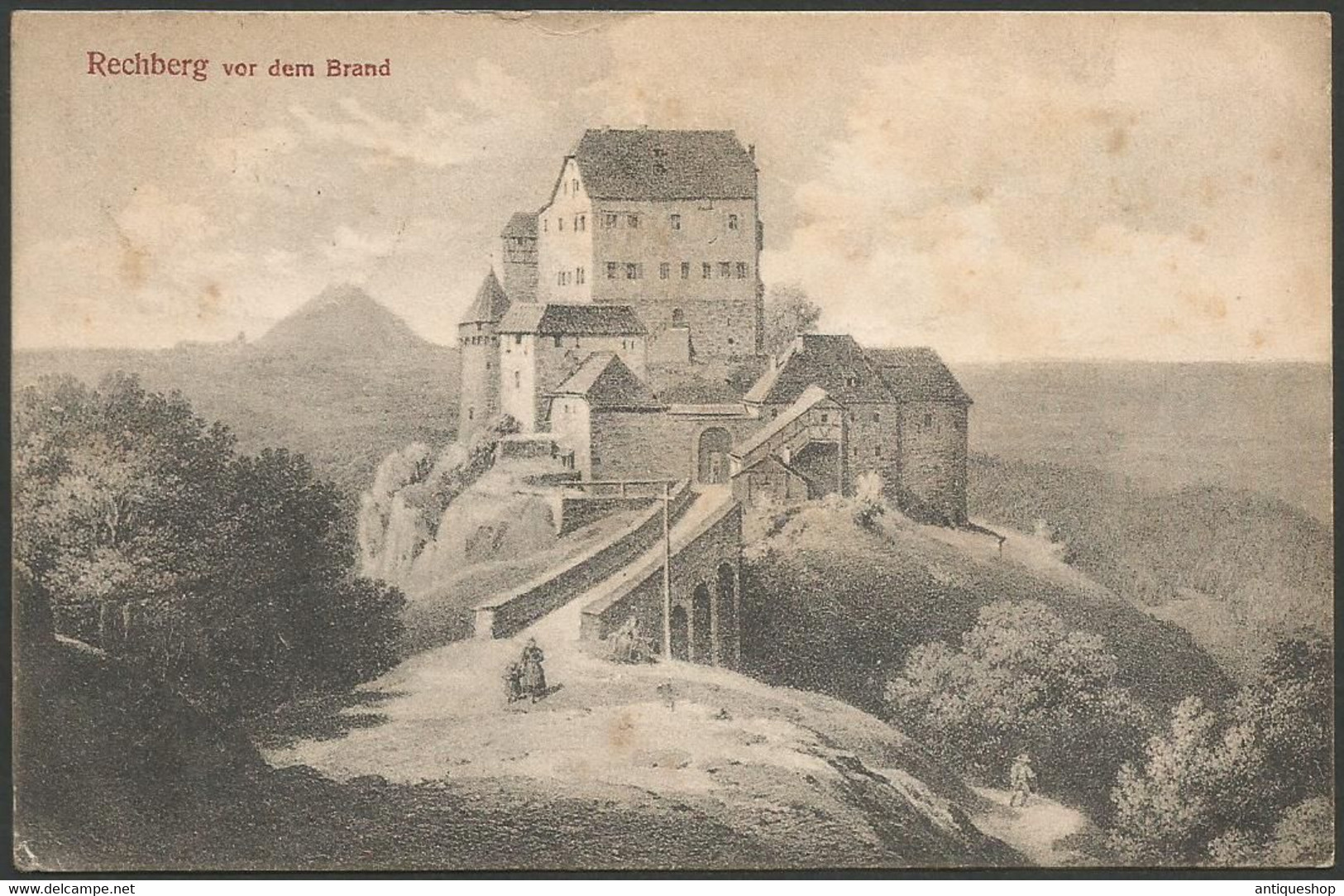 Germany-----Rechberg-----old Postcard - Schwaebisch Gmünd