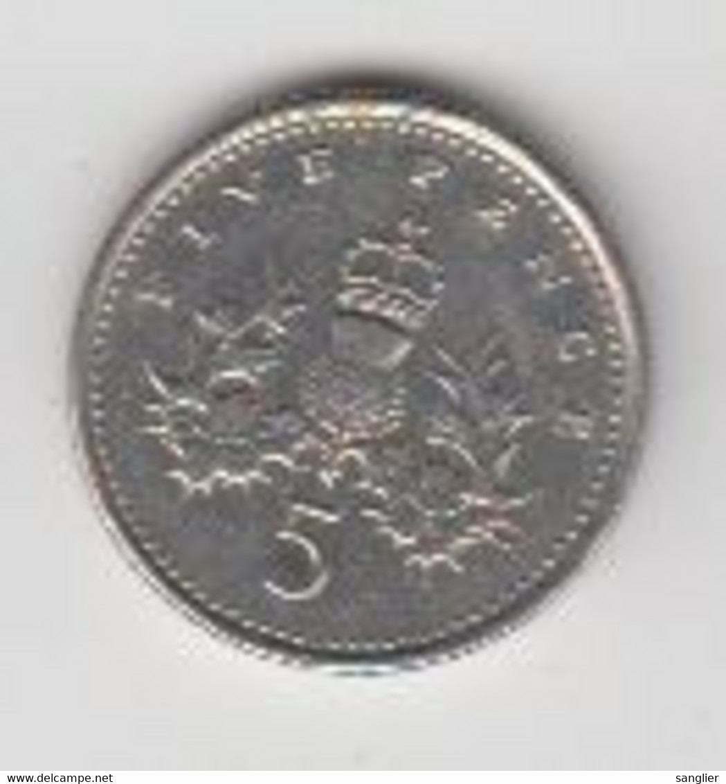 5  PENCE 1999 - 5 Pence & 5 New Pence