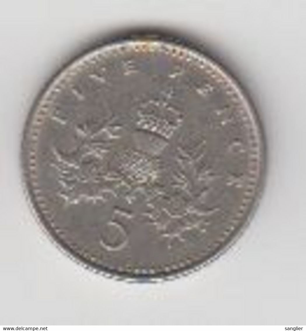 5  PENCE 1992 - 5 Pence & 5 New Pence