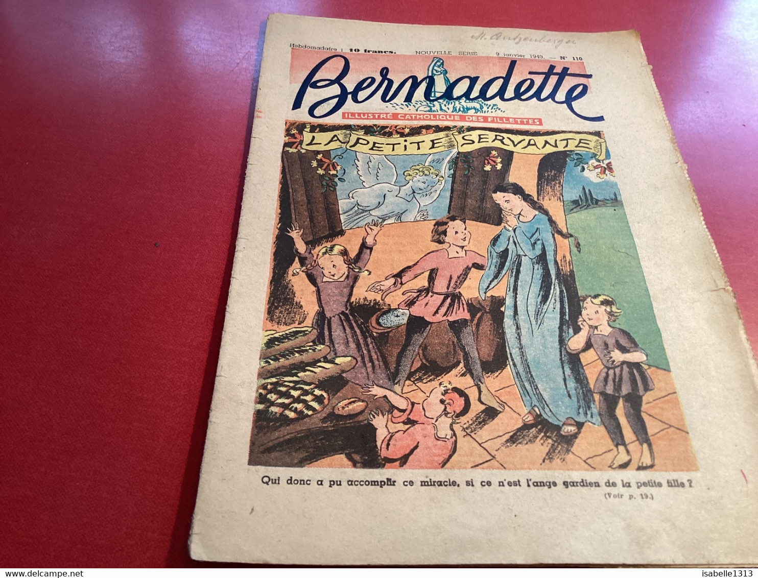 Bernadette Rare Revue Hebdomadaire Illustrée - Bernadette