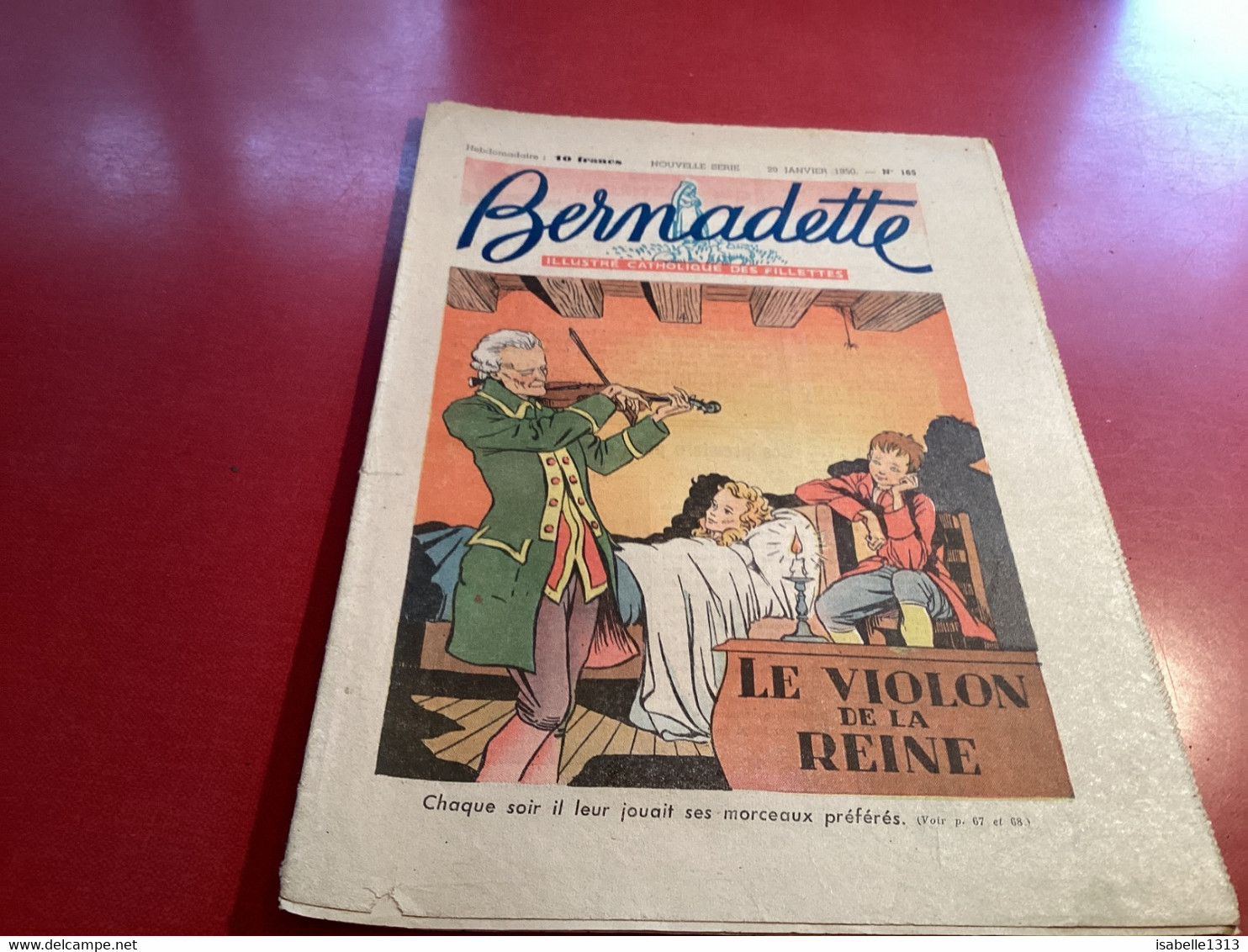 Bernadette Rare Revue Hebdomadaire Illustrée 1950 - Bernadette