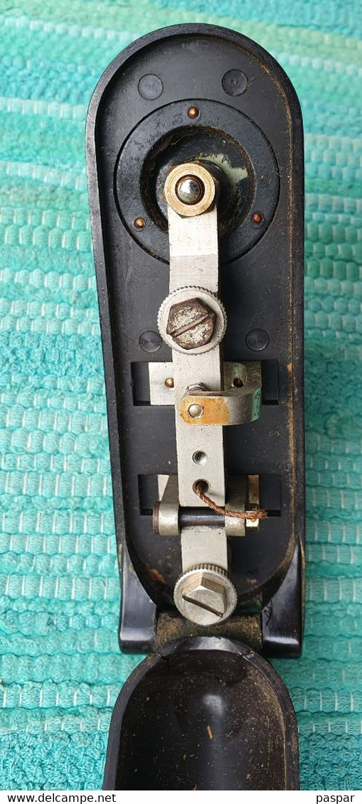 Manipulateur de morse code key "bath tub" WW2 RAF lancaster