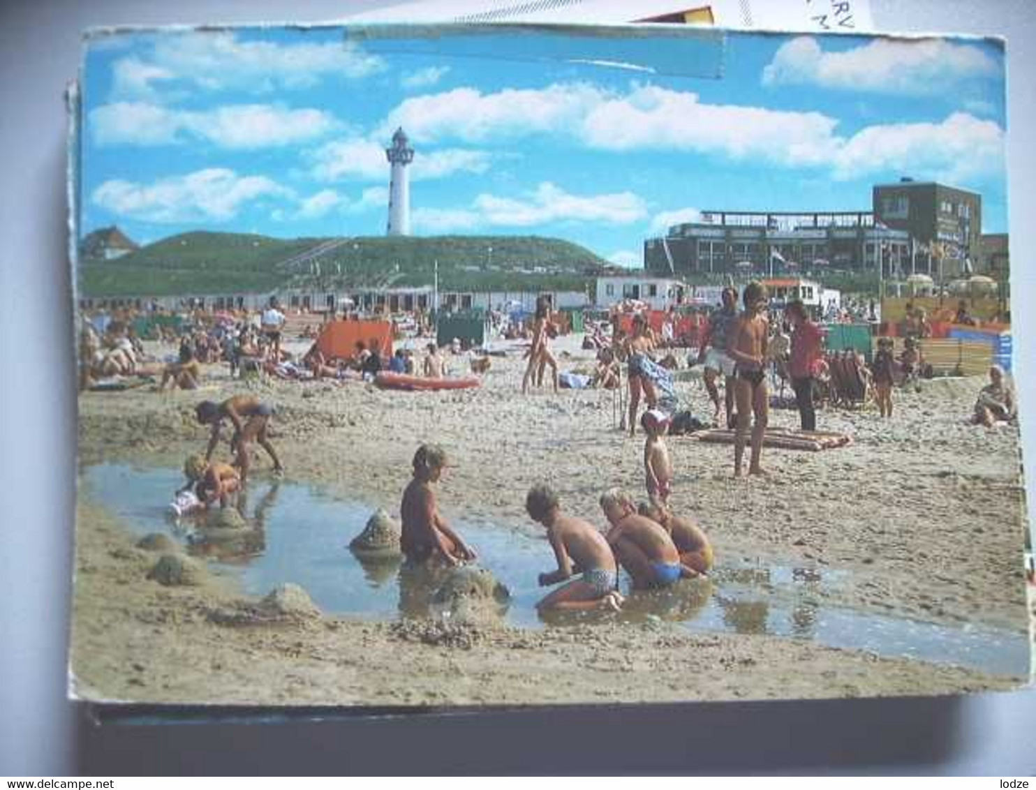 Nederland Holland Pays Bas Egmond Aan Zee Met Strand En Vuurtoren - Egmond Aan Zee