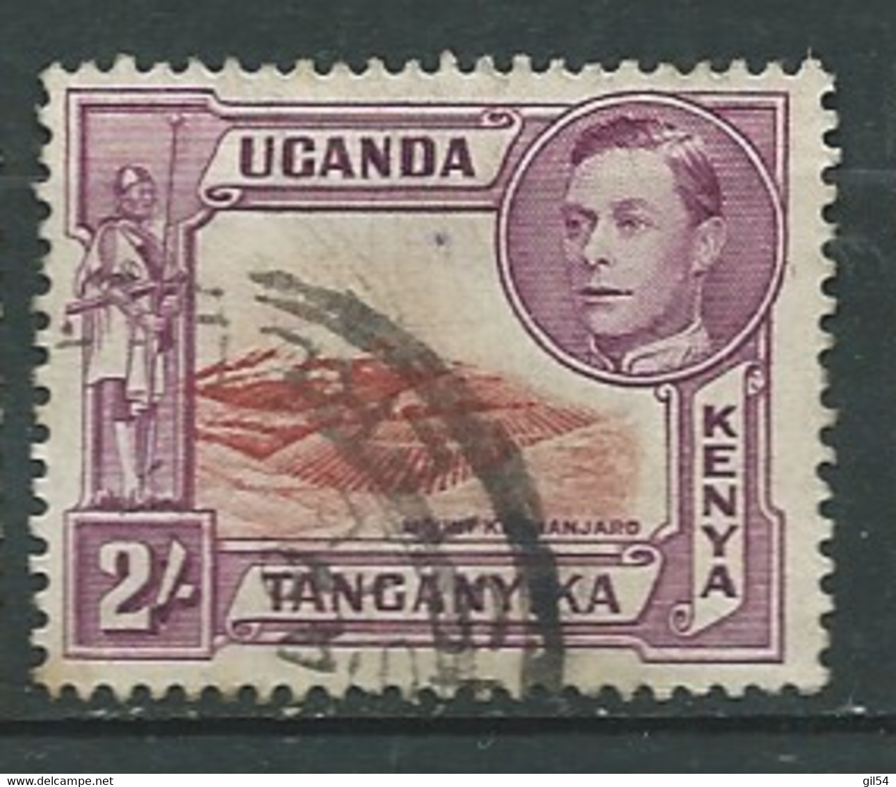 Kenya Et Ouganda  Tanganyika - Yvert N° 58  Oblitéré       Au  11812 - Kenya, Uganda & Tanganyika