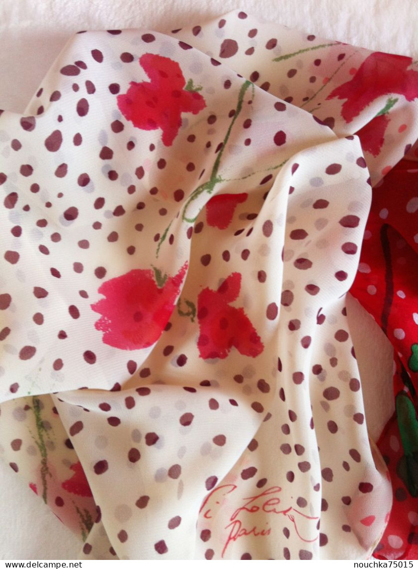 Lolita Lempicka - Si, Lolita, lot de 2 foulards neufs