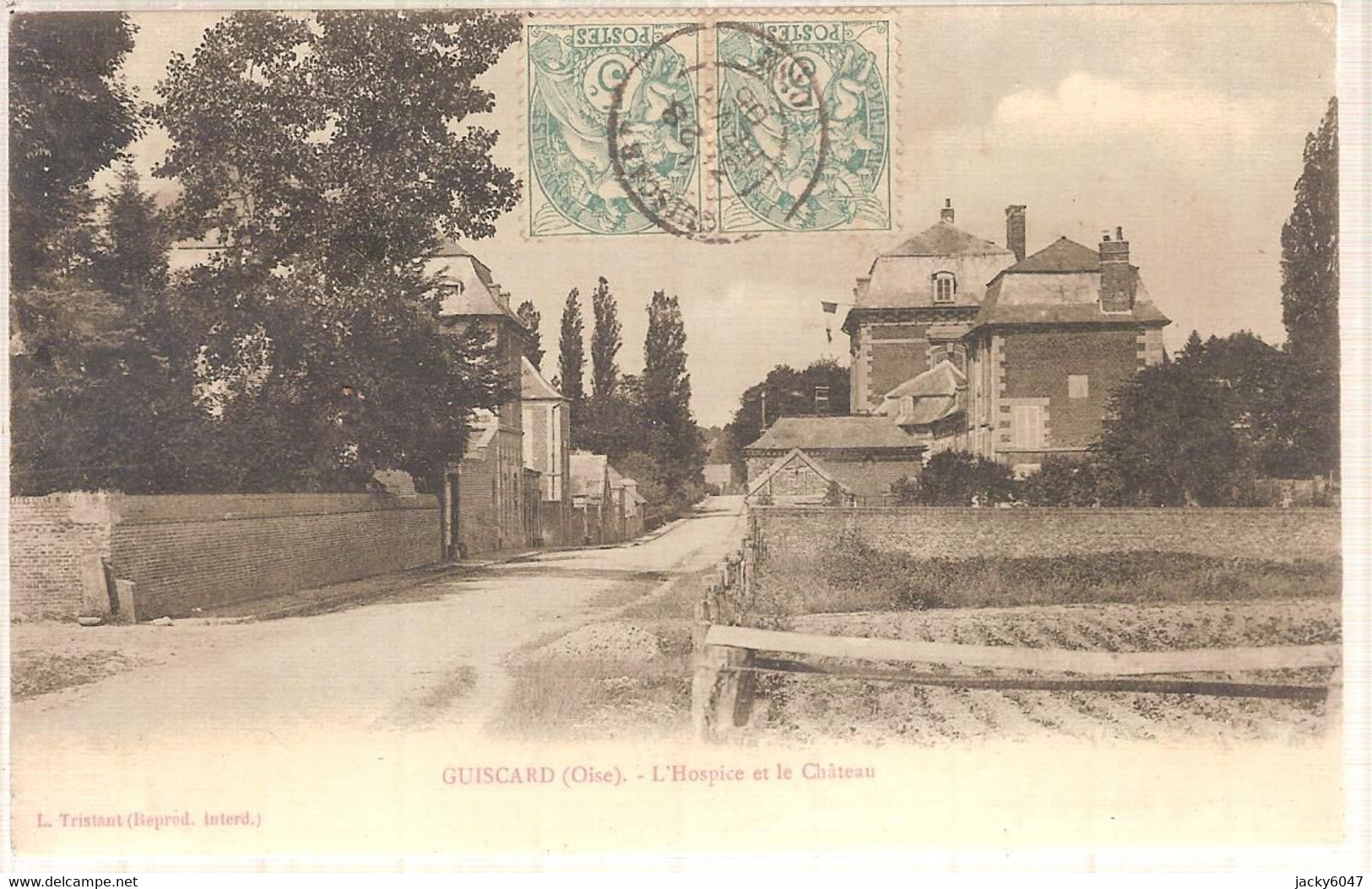 60 - Guiscard (oise) - L'Hospice Et Le Château - Guiscard