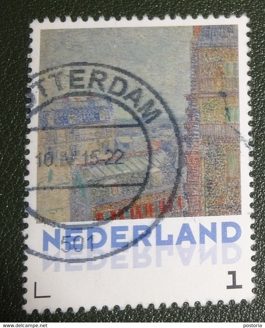 Nederland - NVPH - Xxxx - 2015 - Persoonlijke Gebruikt - Vincent Van Gogh - Stad En Dorp - Nr 03 - Sellos Privados