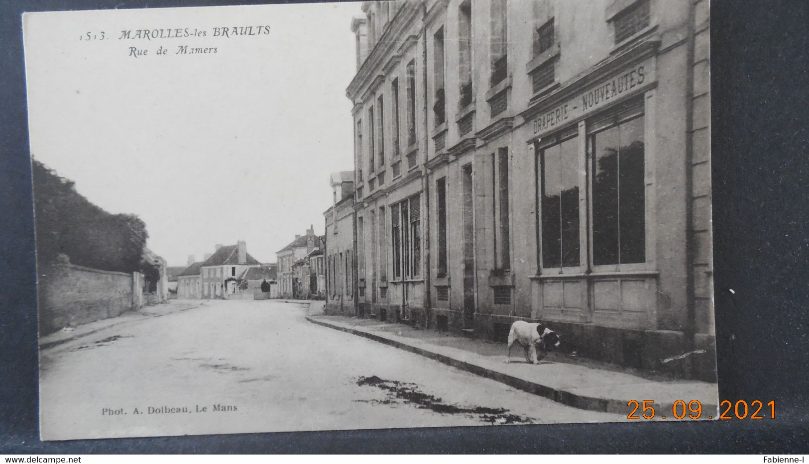 CPA - Marolles-les-Braults -  Rue De Mamers - Marolles