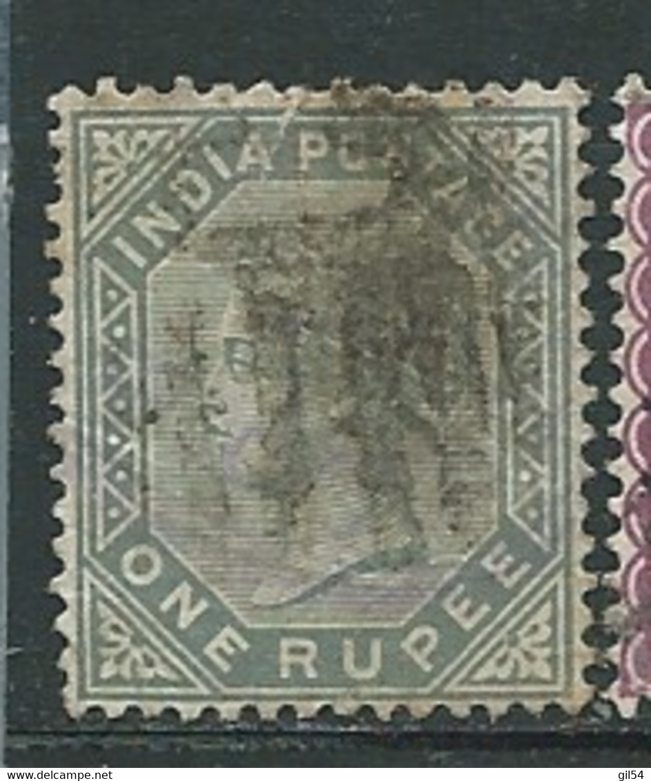 Inde  - Yvert N° 32  Oblitéré  - Au 11927 - 1858-79 Compagnie Des Indes & Gouvernement De La Reine