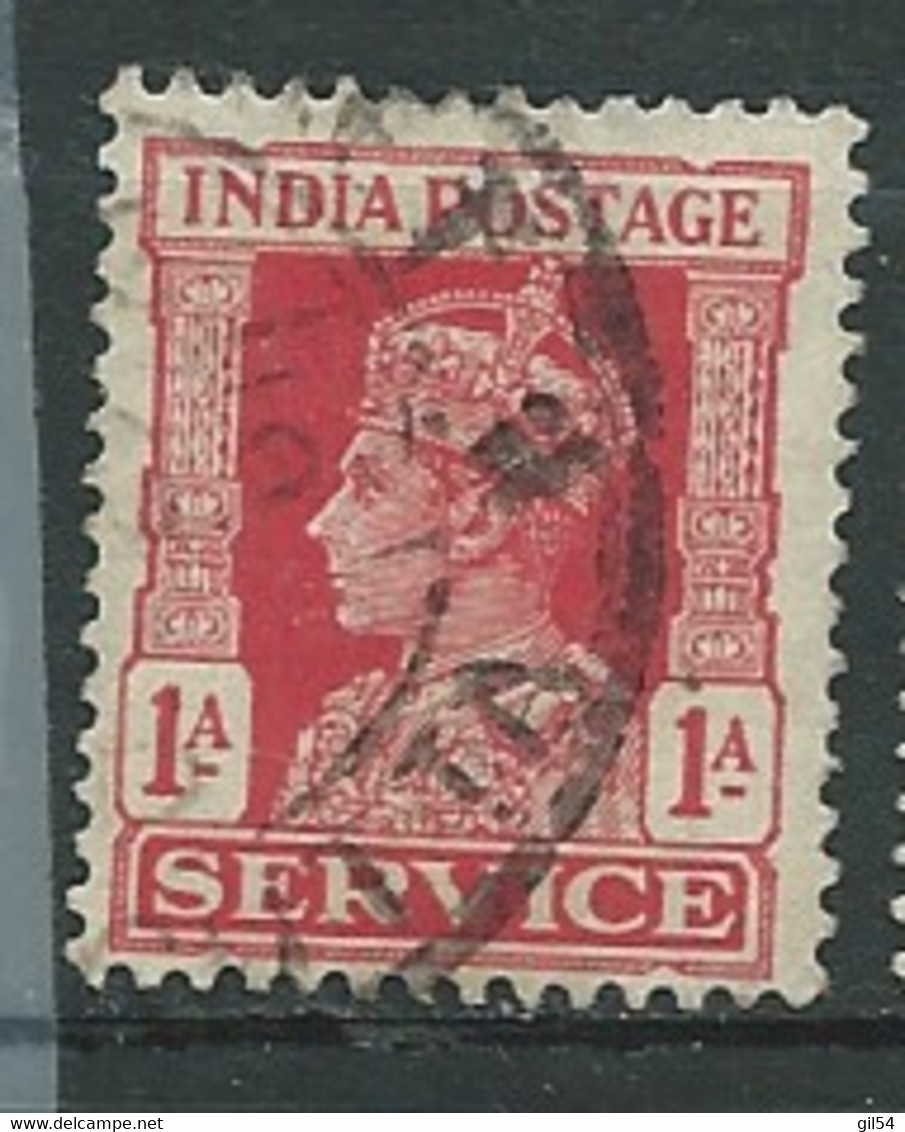 Inde  - Service   - Yvert N° 109 Oblitéré  - Au 11936 - 1936-47 Koning George VI