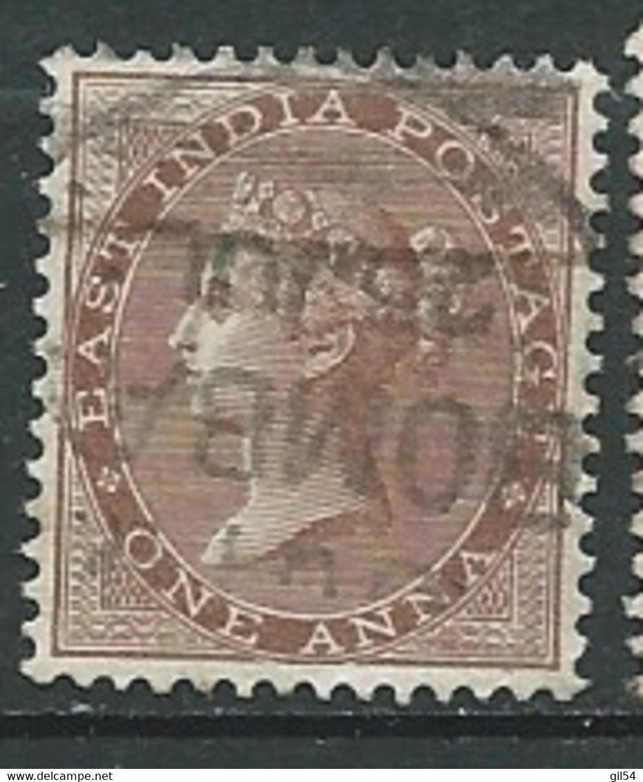 Inde  -- Yvert N° 21 Oblitéré  - Au 11940 - 1858-79 Kolonie Van De Kroon