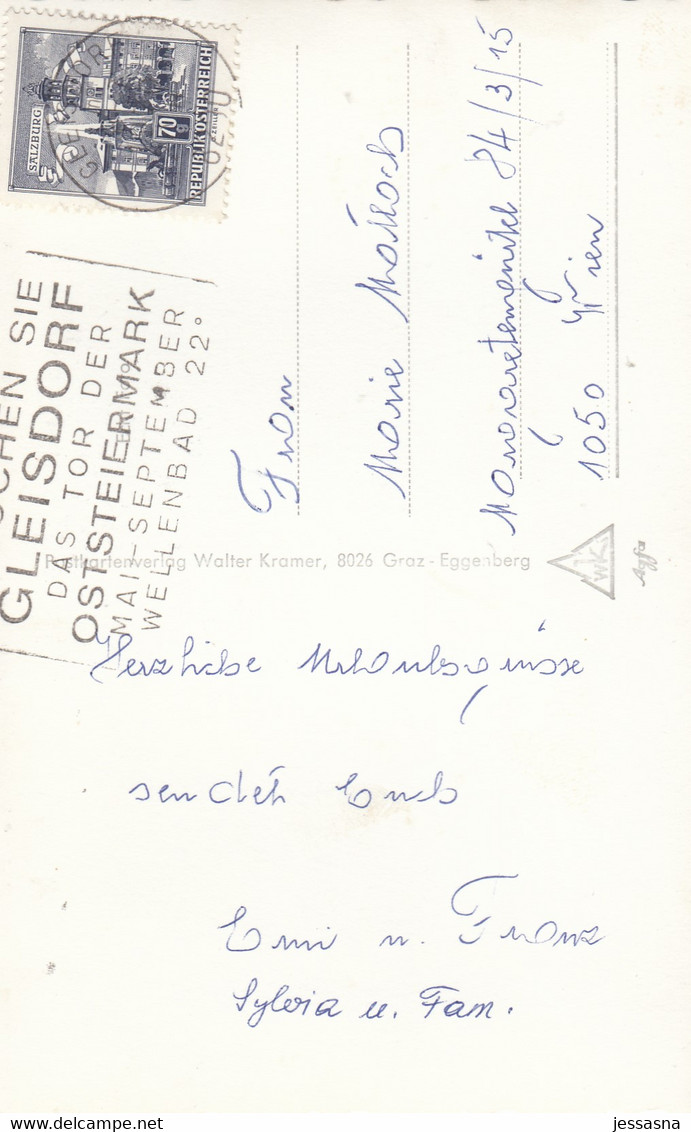 AK - LASSNITZTHAL Bei Gleisdorf - Ortspanorama 1962 - Gleisdorf