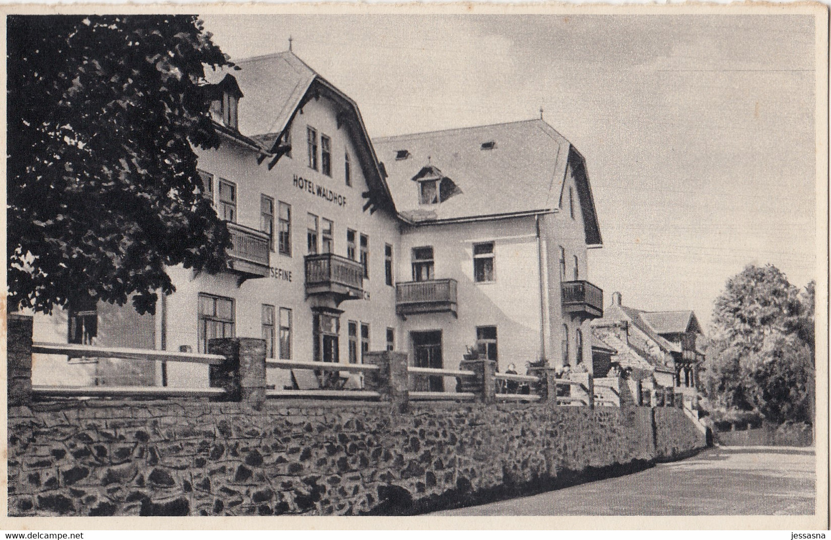 AK - ST. CORONA Am Wechsel - Urlauberpension "Waldhof" 1956 - Wechsel