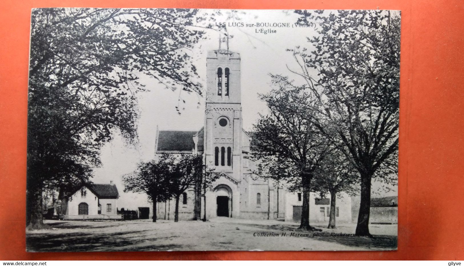 CPA (85) Les Lucs Sur Boulogne. L'église.  (AB.1060) - Les Lucs Sur Boulogne