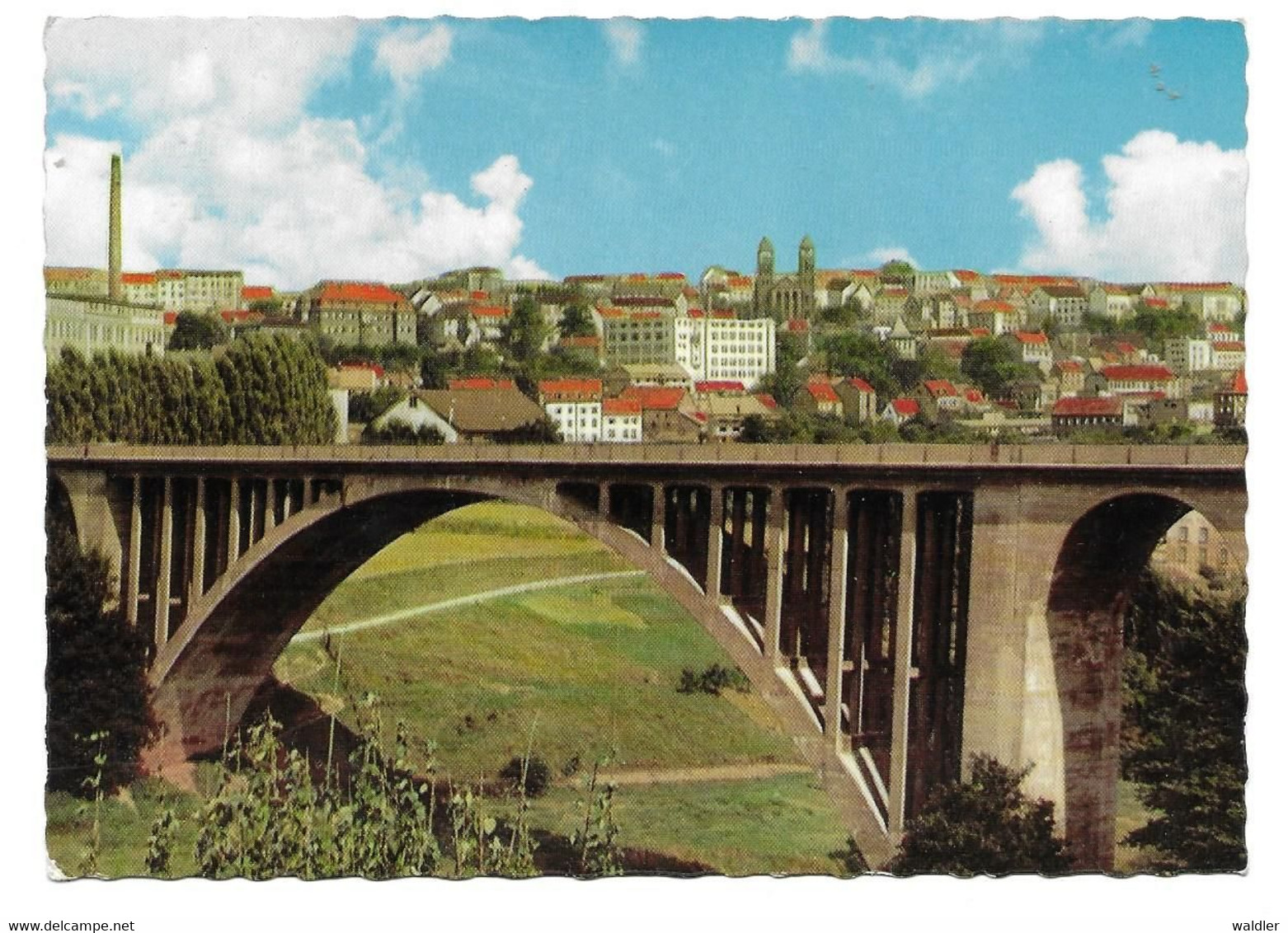 6780  PIRMASENS MIT HINDENBURGBRÜCKE - Pirmasens