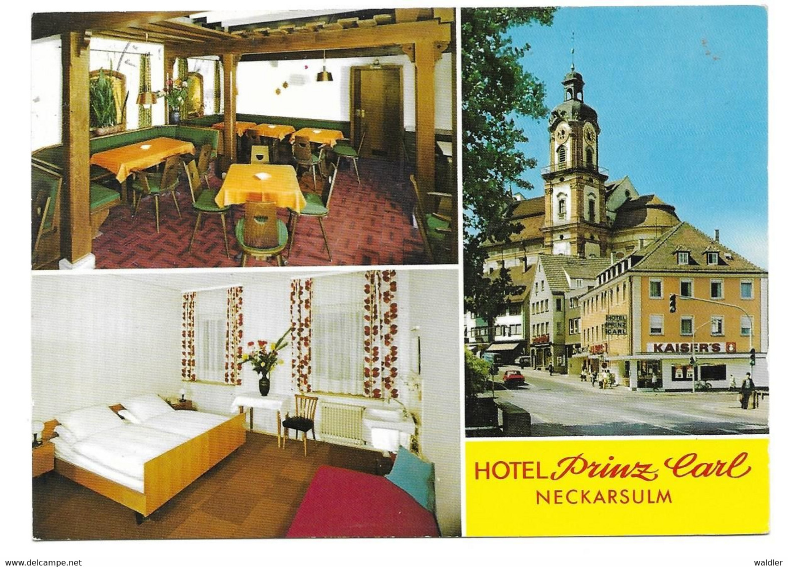 7104  NECKARSULM, HOTEL PRINZ CARL - Neckarsulm