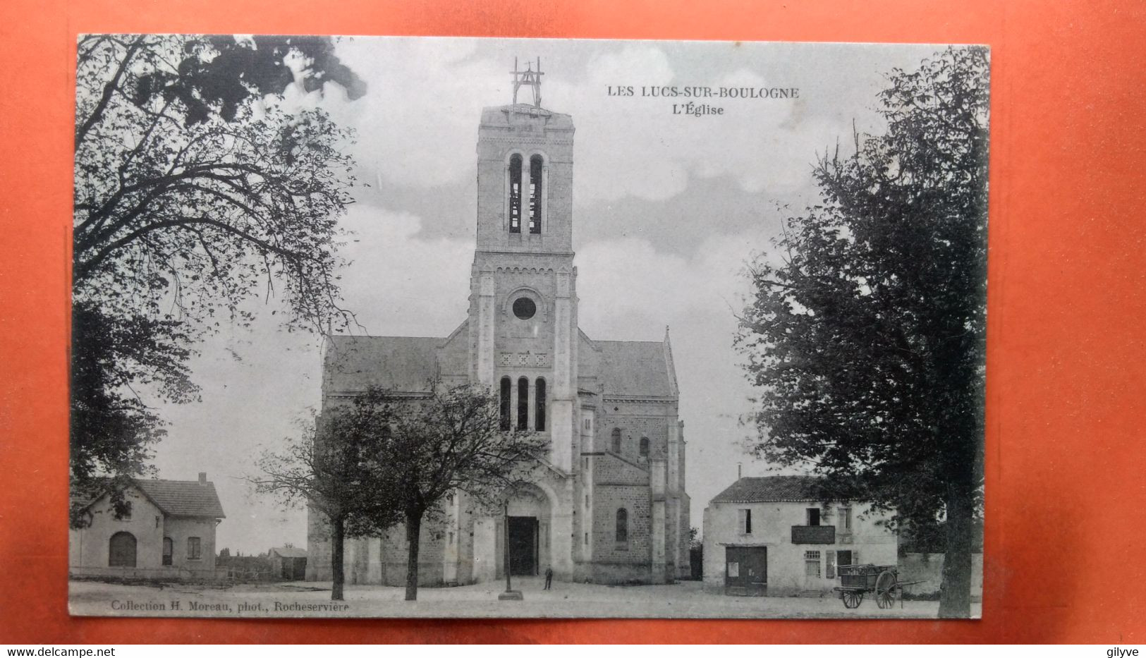 CPA (85) Les Lucs Sur Boulogne. L'église.     (AB.1080) - Les Lucs Sur Boulogne