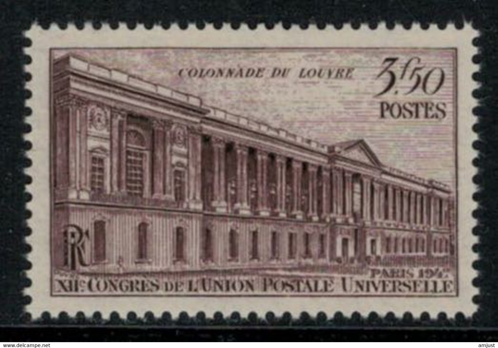 France // 1947 // Colonnade Du Louvre, Neuf** MNH N0.780 Y&T (sans Charnière) - Ungebraucht