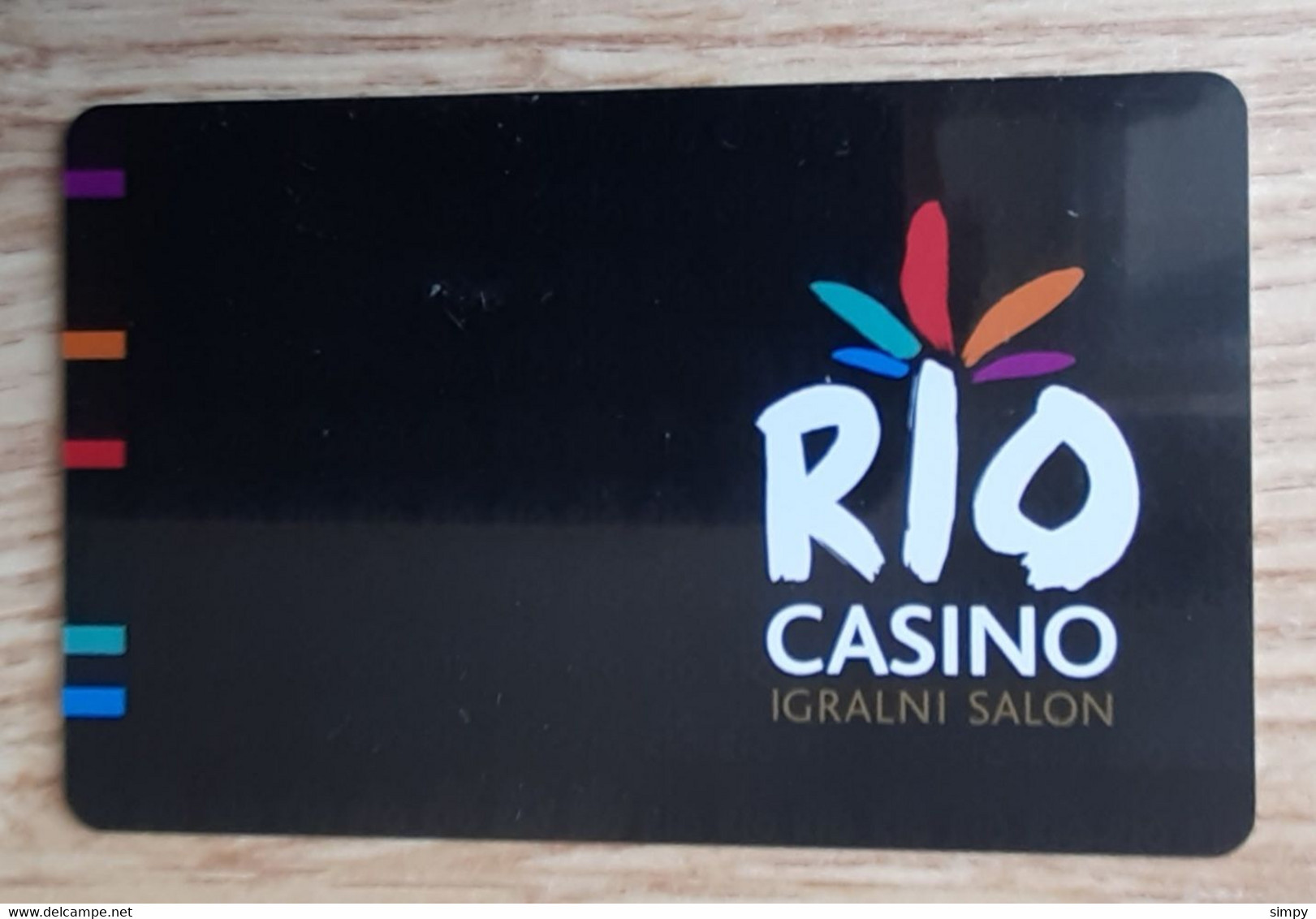 Casino RIO Players Club Slovenia Casino Card - Casinokarten