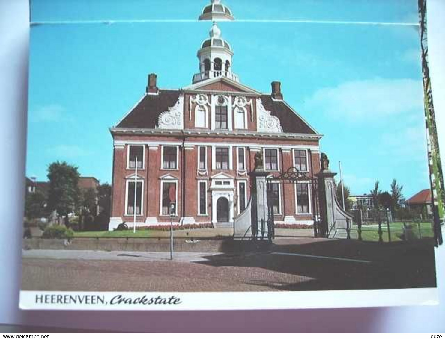 Nederland Holland Pays Bas Heerenveen Met Monumentaal Gebouw - Heerenveen