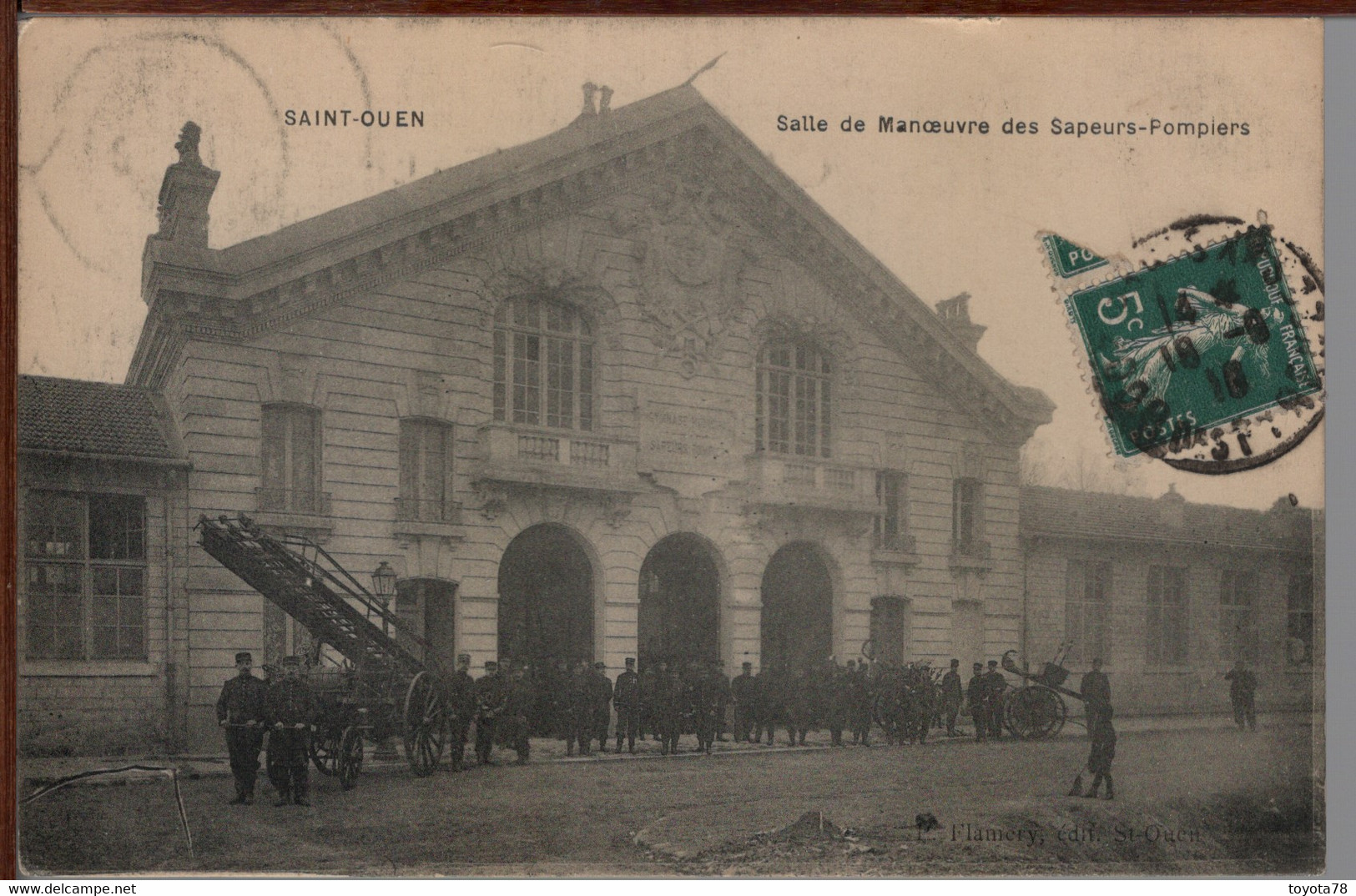 93 - SAINT-OUEN - Salle De Manœuvre Des Sapeurs-Pompiers - Firemen