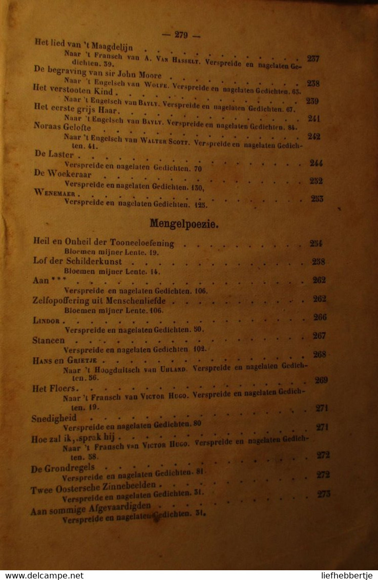 Gedichten van K.L. Ledeganck - door Heremans - 1872 - poëzie - uitg. te Gent bij Hoste en Rogghé  yy