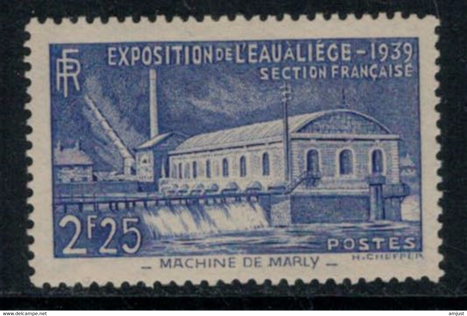 France // 1939 // Exposition De L'eau à Liège, Bourgivel, Neuf** MNH N0.430 Y&T (sans Charnière) - Nuevos