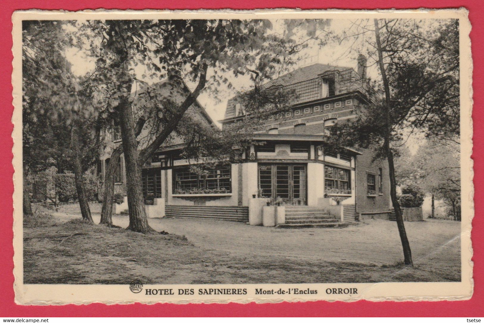Orroir - Mont De L'Enclus - Hôtel Des Sapinières -1965 ( Voir Verso ) - Kluisbergen