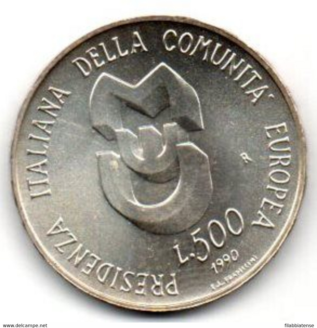 1990 - Italia 500 Lire Comunità Europea - Senza Confezione     ----- - Gedenkmünzen