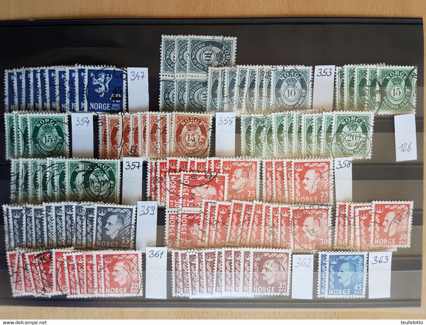 Norway 1940-1958/ZN1 - Verzamelingen