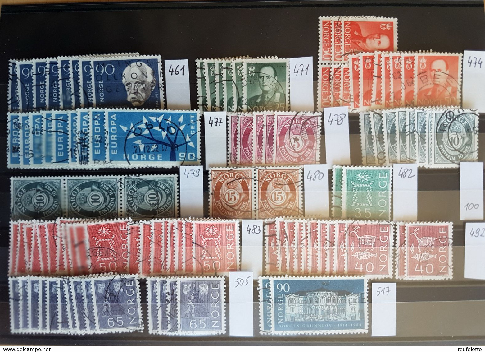 Norway 1958-1990 & Official Stamps 1926-1962 /ZN2 - Collezioni