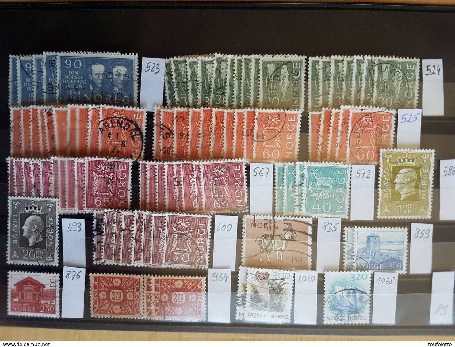 Norway 1958-1990 & Official Stamps 1926-1962 /ZN2 - Verzamelingen