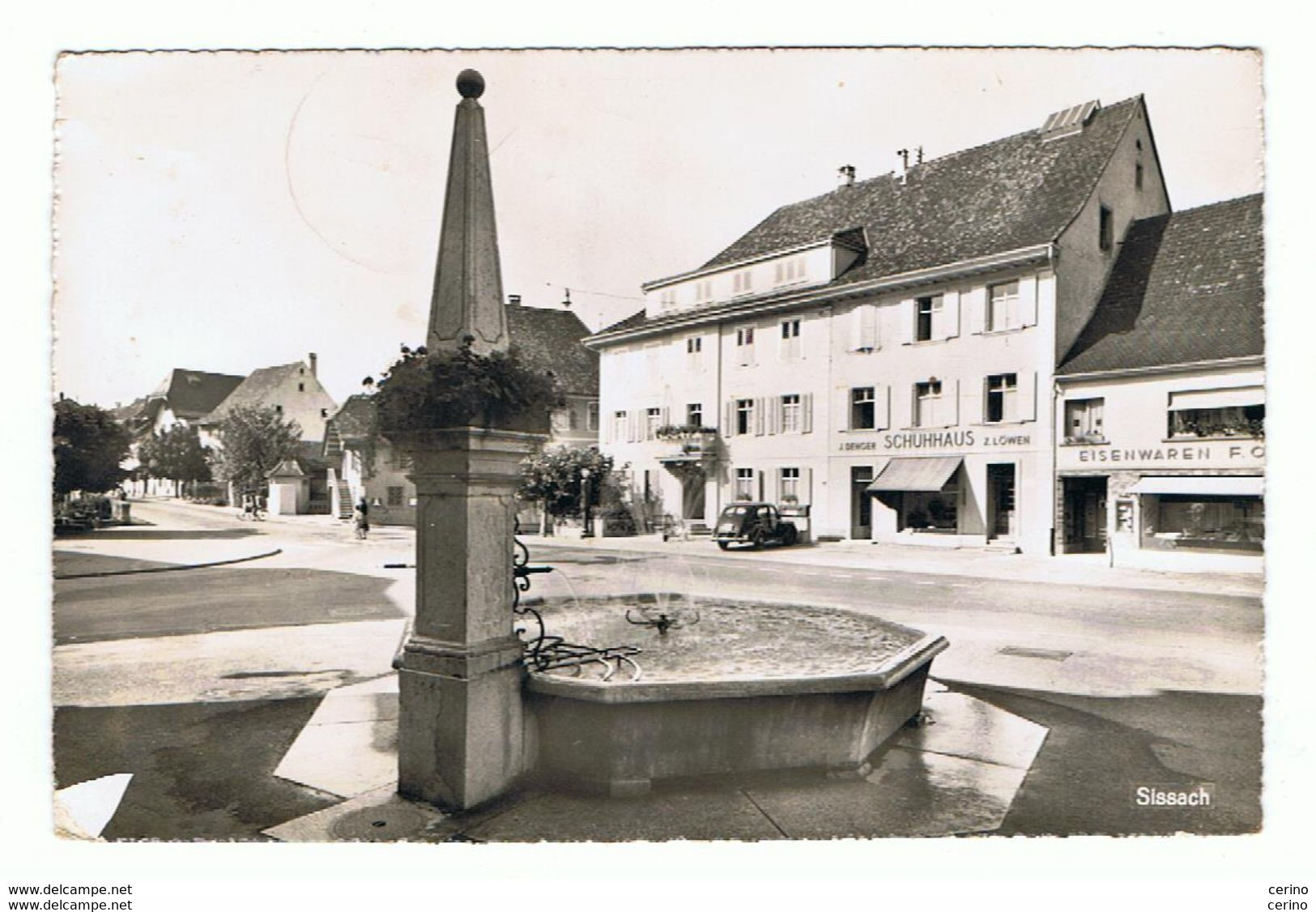 SISSACH:  CENTRO  PAESE  -  F.LLO  TOLTO  -  PER  L' ITALIA  -  PHOTO  -  FP - Sissach