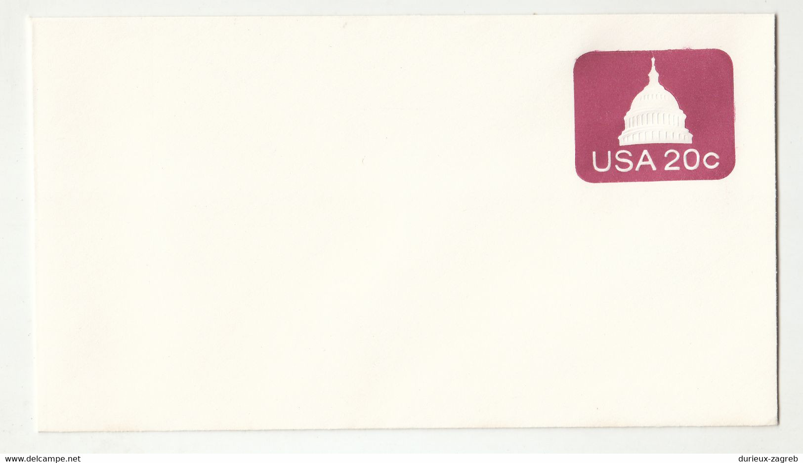 U601 Postal Stationery Letter Cover B211001 - 1981-00