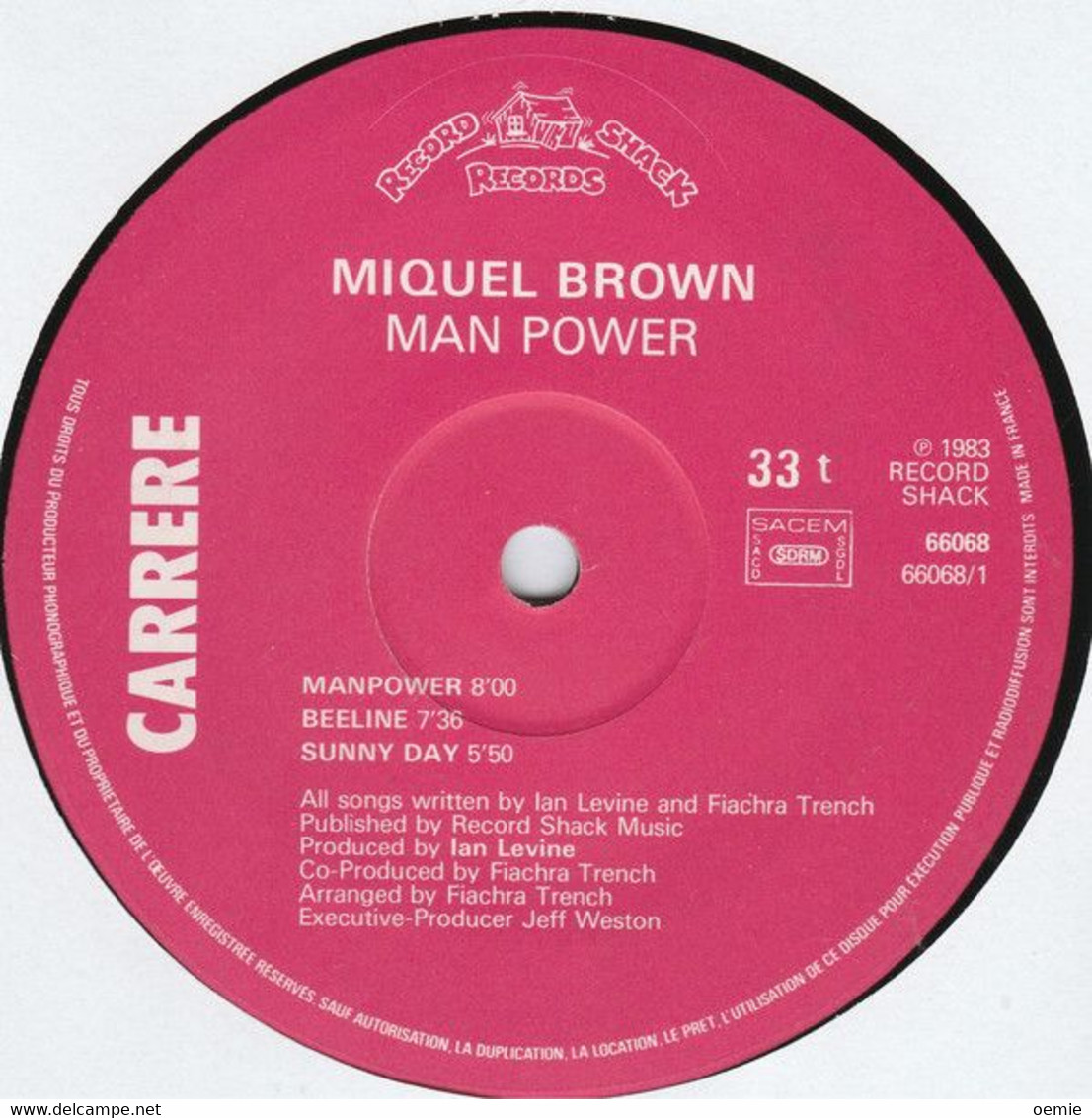 MIQUEL  BROWN   MANPOWER - Soul - R&B