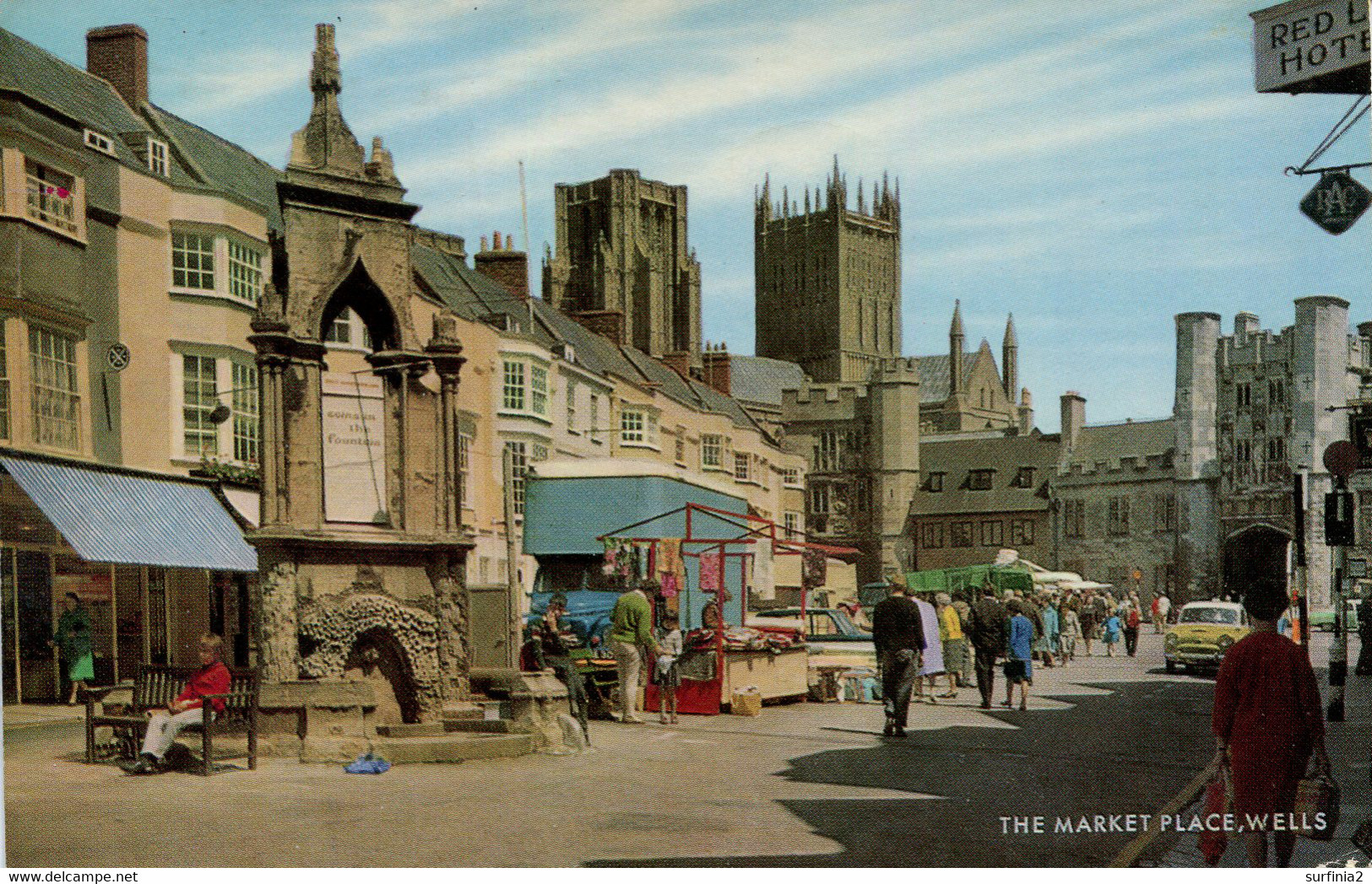 SOMERSET - WELLS - THE MARKET PLACE Som695 - Wells