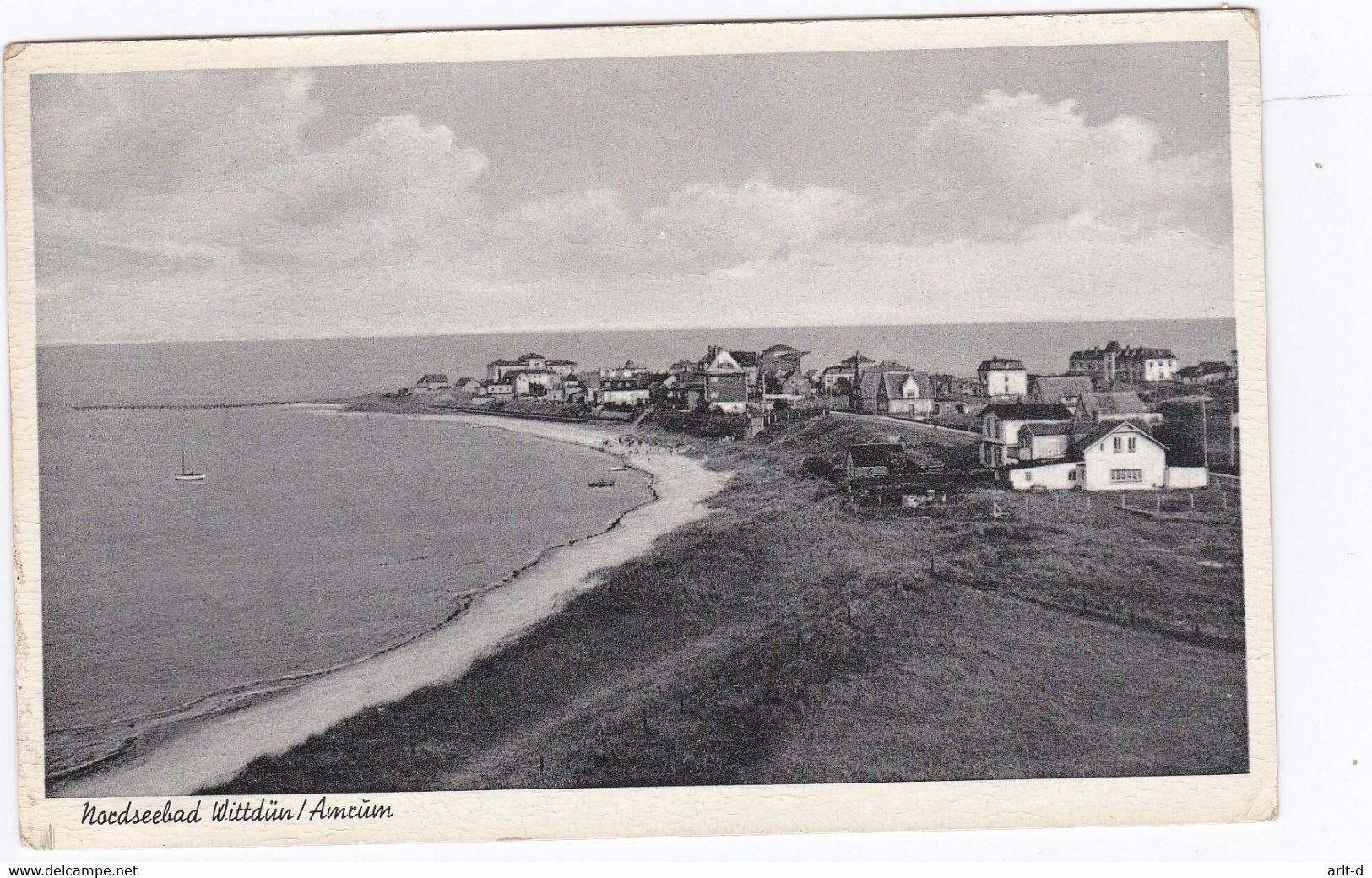 DC4656 - Ak Nordseebad Wittdün Amrum Strand - Nordfriesland