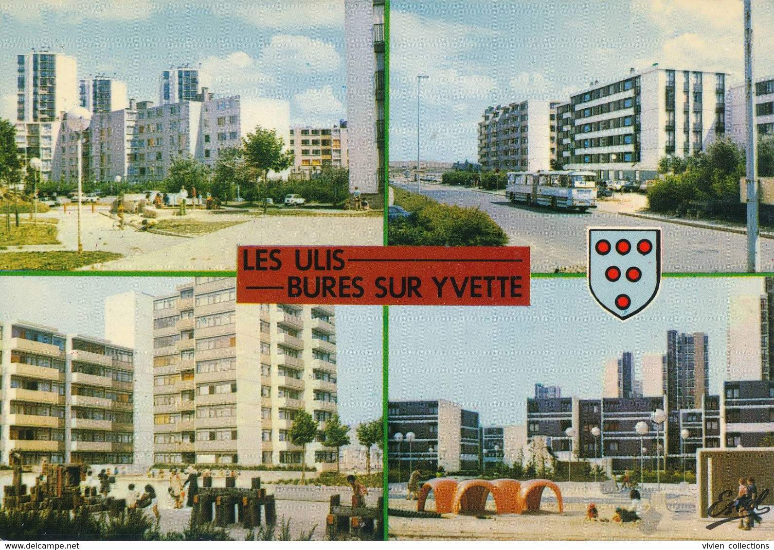 Les Ulis Bures Sur Yvette (91 Essonne) Les Amonts Avenue Du Berry, La Daunière Et Les Hautes Bergères - Autobus Articulé - Les Ulis
