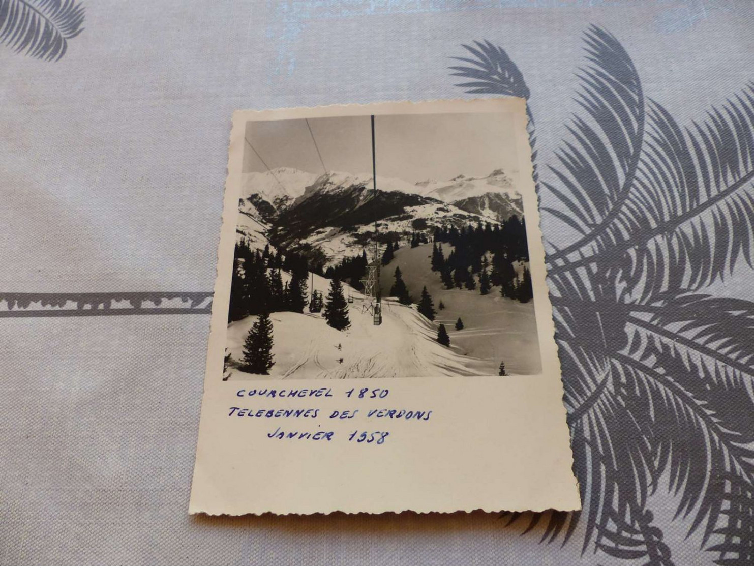 25-9 , 572 , Photo, Courchevel 1850M, Télebennes Des Verdons , Janvier 1958 - Orte