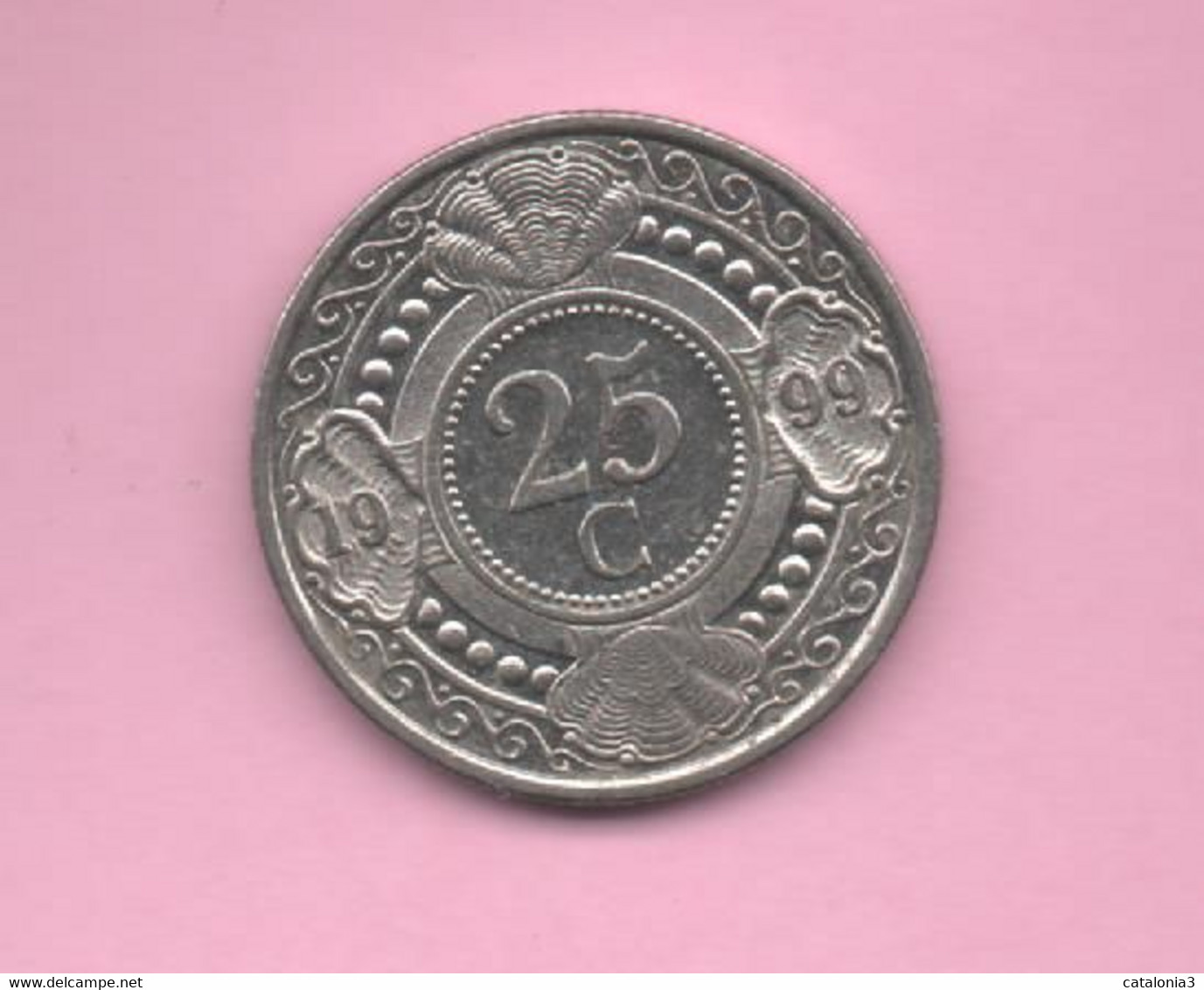 ANTILLAS HOLANDESAS - 25 CENTS 1999 - Niederländische Antillen