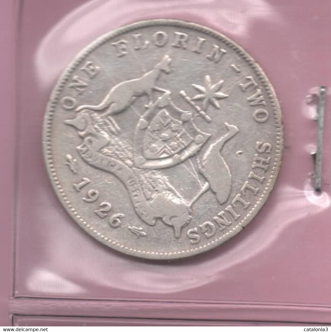 AUSTRALIA - 1 FLORIN 1926 PLATA - Altri & Non Classificati