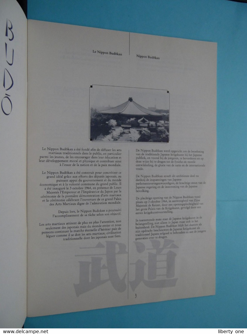 NIPPON BUDOKAN ( O Edo Sukeroku Taiko ) Europalia 89 - JAPAN In Belgium ( Format A4 + Addendum ) See Scans ! - Programas