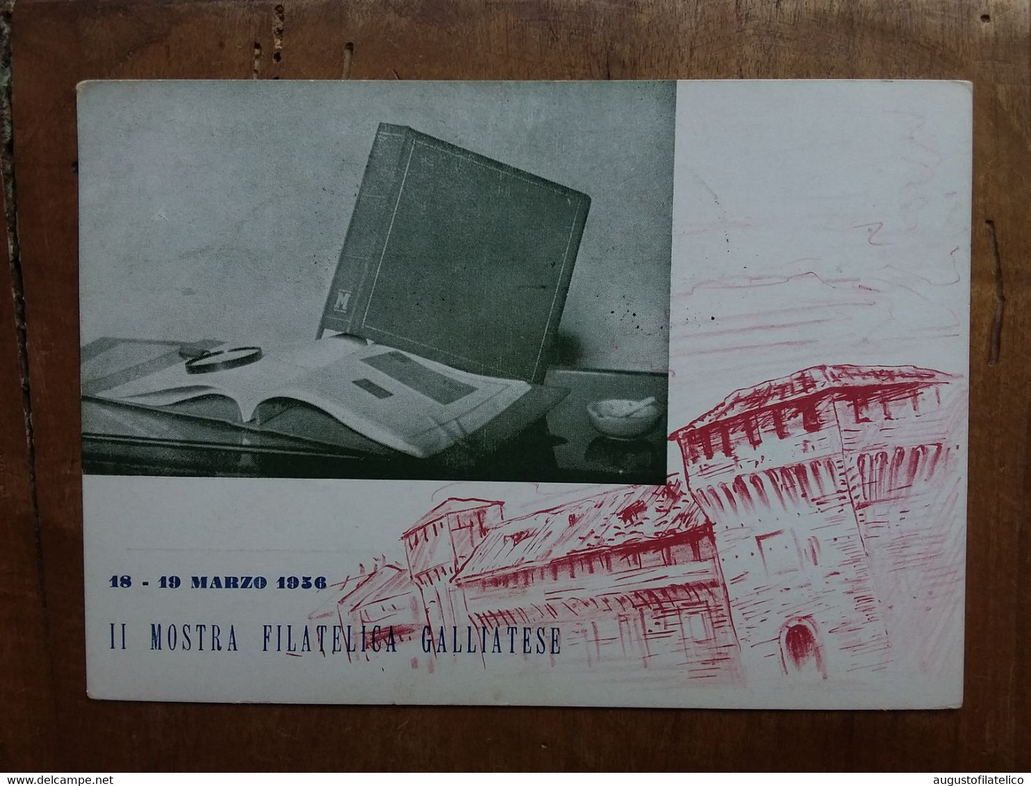 REPUBBLICA - Marcofilia - 2° Mostra Filatelica - Galliate 1956 + Spese Postali - FDC