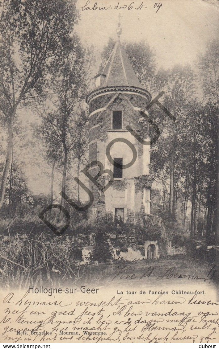 Postkaart/Carte Postale Hollogne-sur-Geer La Tour De L'ancien Château-fort (C856) - Geer