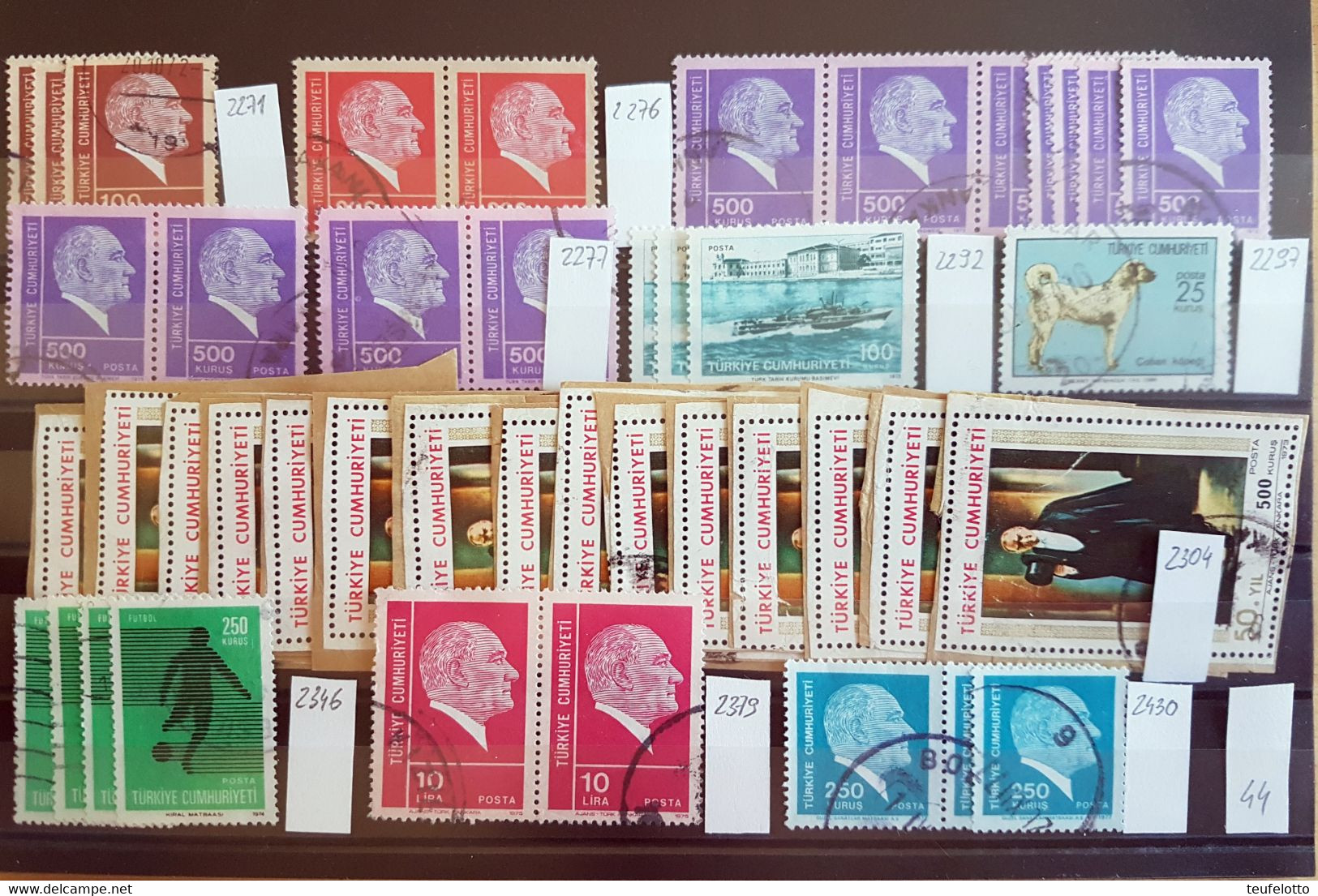 Turkey 1926-2001/ZT - Collections, Lots & Series