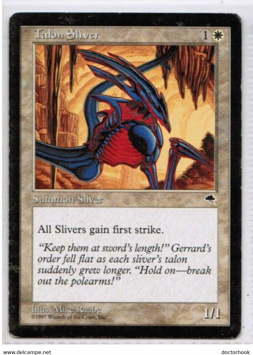 MAGIC The GATHERING  "Talon Sliver"---TEMPEST (MTG--111-7) - Sonstige & Ohne Zuordnung