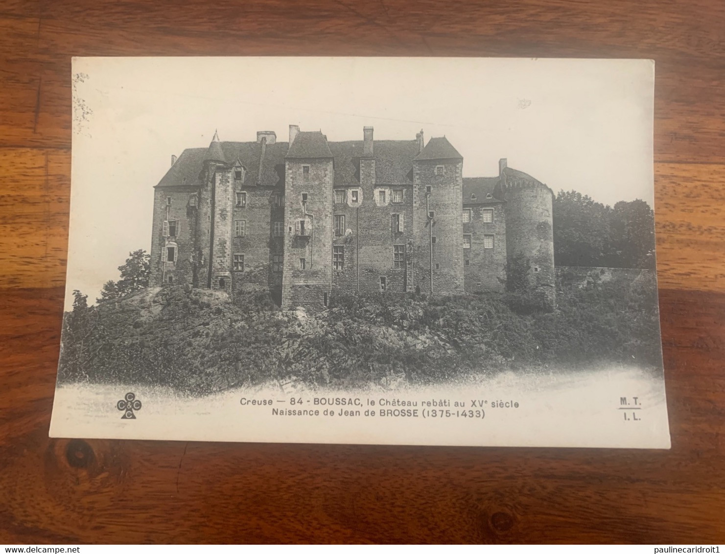 Boussac Le Château Rebâti Au XVe Siècle - Boussac