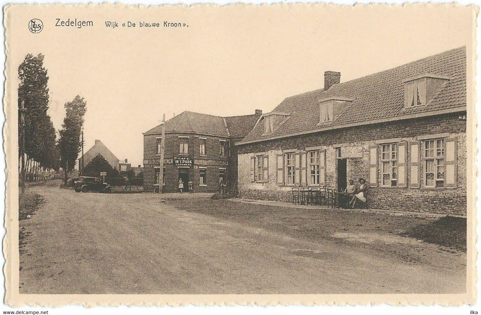 Zedelgem - Wijk " De Blauwe Kroon " - Old-timer - Cafe " In 'T Park " - Zwevegem